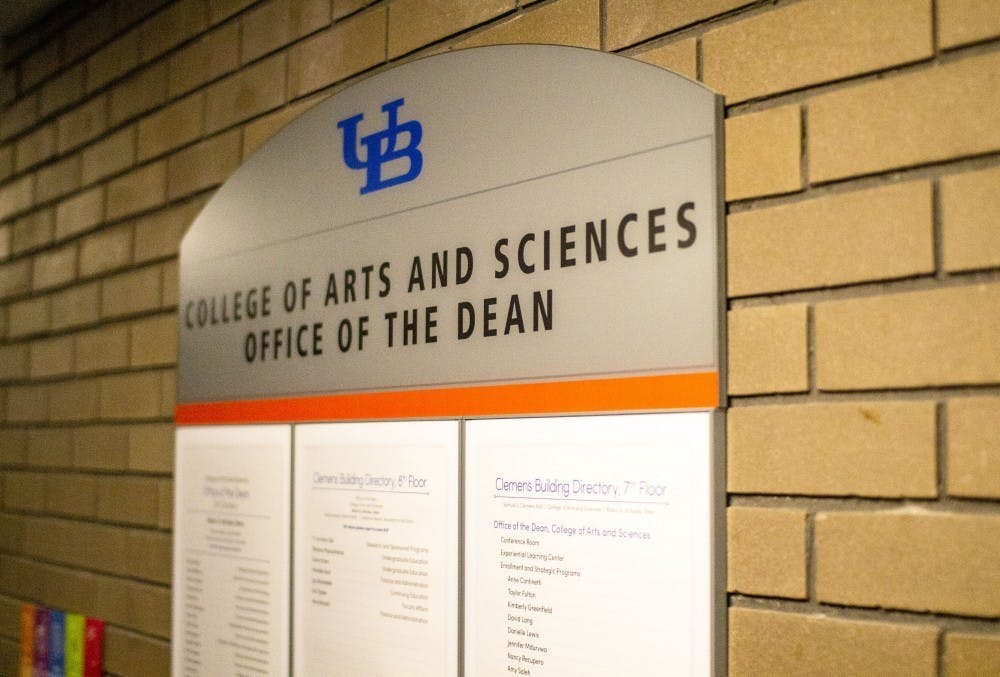 <p>The College of Arts and Sciences Dean’s office on the eighth floor of Clemens Hall.</p>