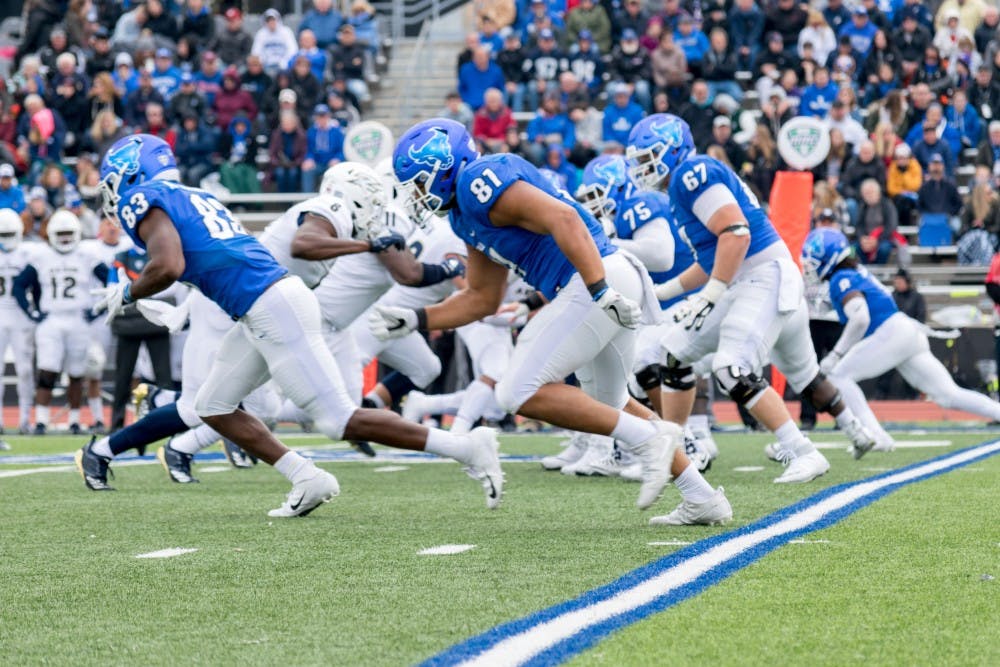 Junior tight end Tyler Mabry goes out for a pass. Mabry is one of three new Bulls to enter the NCAA transfer portal.