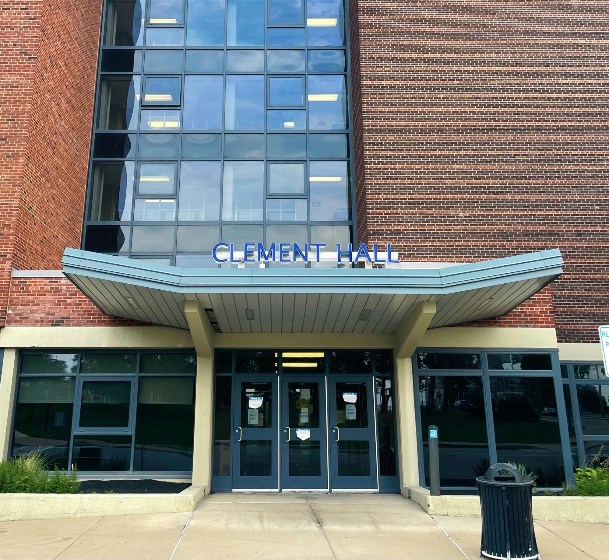 Students who live on campus and test positive for COVID-19 will be quarantined in South Campus’ Clement Hall, beginning in October.