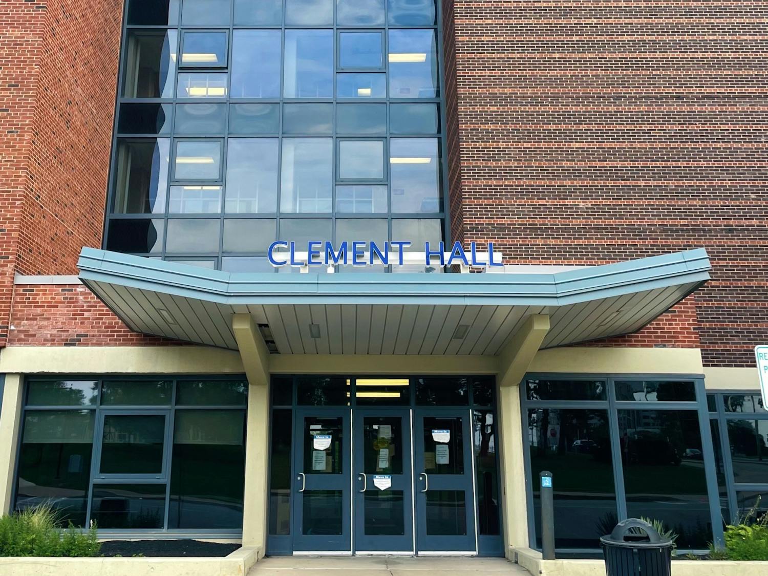 Students who live on campus and test positive for COVID-19 will be quarantined in South Campus’ Clement Hall, beginning in October.