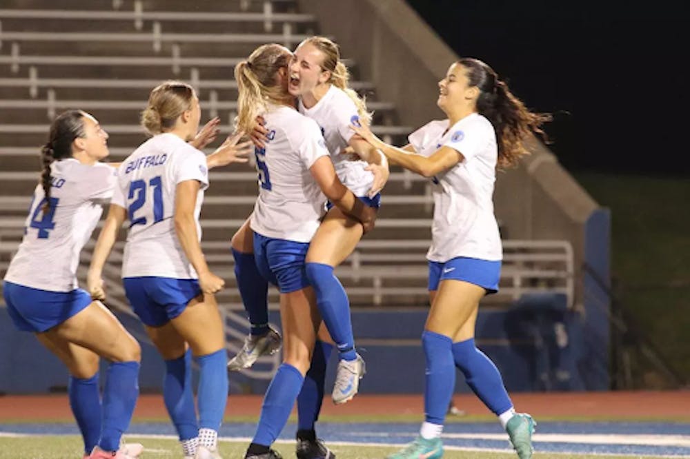 <p>Women's soccer defeated Pittsburgh last Thursday, following a home victory against St. Bonaventure on Aug. 15.</p>