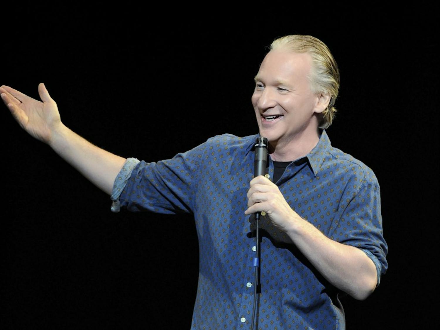 LAS VEGAS, NV - MARCH 23:  Television host and comedian Bill Maher performs at The Pearl concert theater at the Palms Casino Resort on March 23, 2013 in Las Vegas, Nevada.  (Photo by David Becker/WireImage)