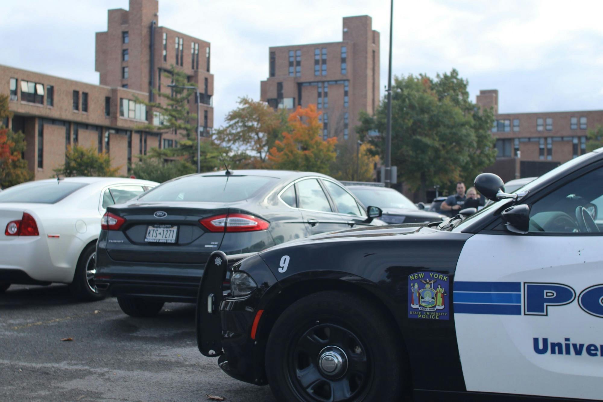 Students voiced concerns following a fatal stabbing in the Ellicott Complex Friday night.
