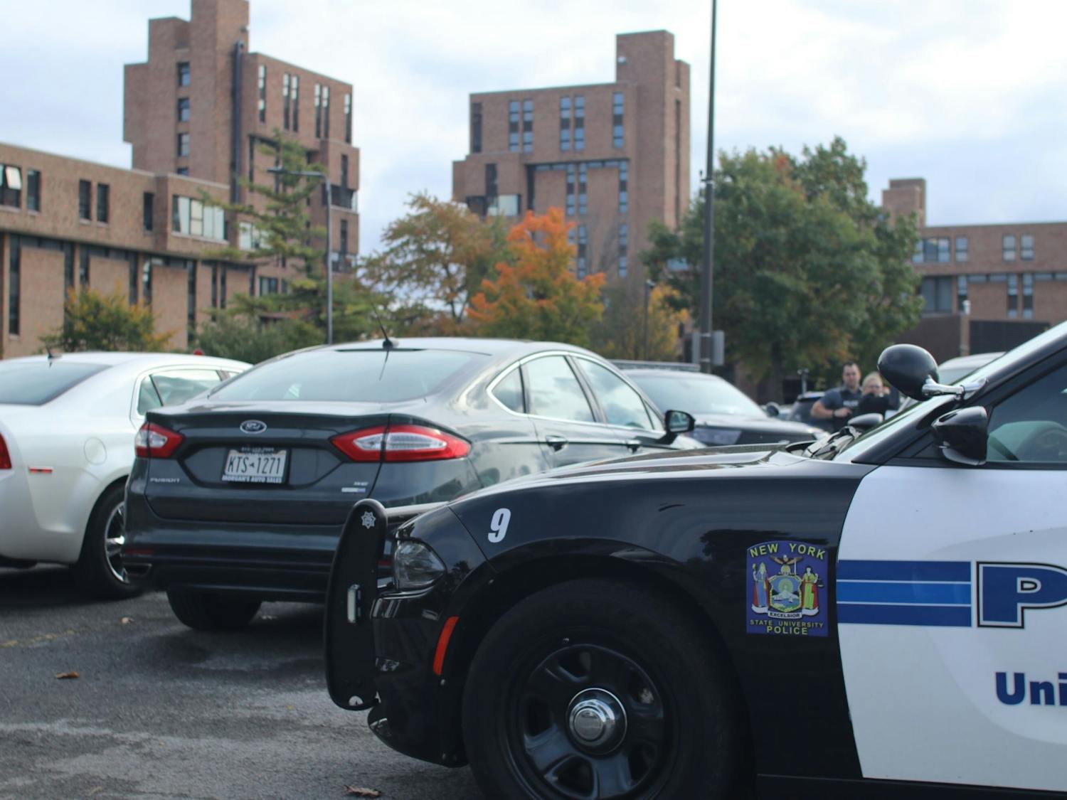 Students voiced concerns following a fatal stabbing in the Ellicott Complex Friday night.