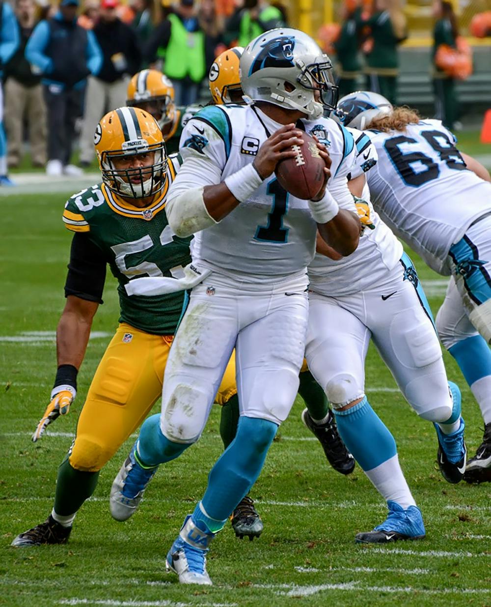 <p>Cam Newton looks to be a solid pick in fantasy this week.</p>