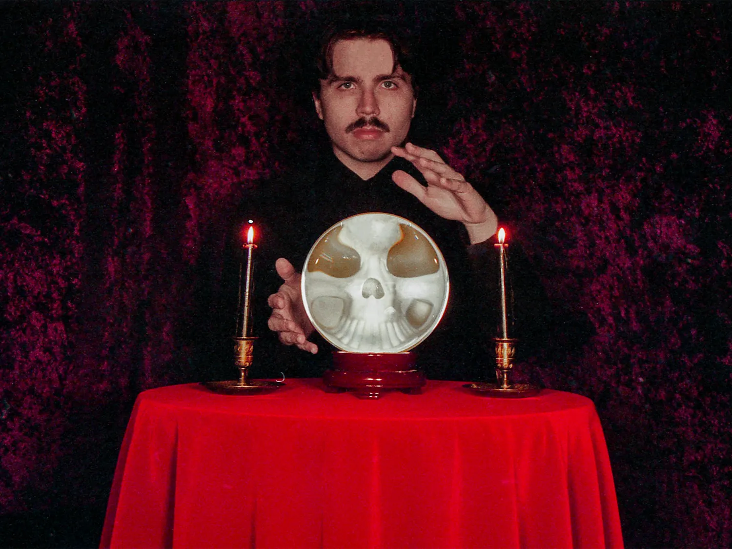 A headshot of Robert George, a first-year MFA student specializing in photography.