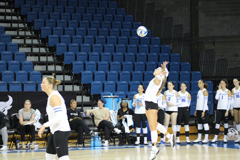 <p>UB women's volleyball clinched a MAC Tournament berth over the weekend.</p>