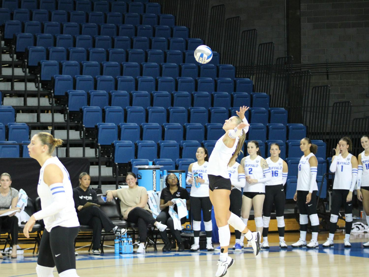 UB women's volleyball clinched a MAC Tournament berth over the weekend.
