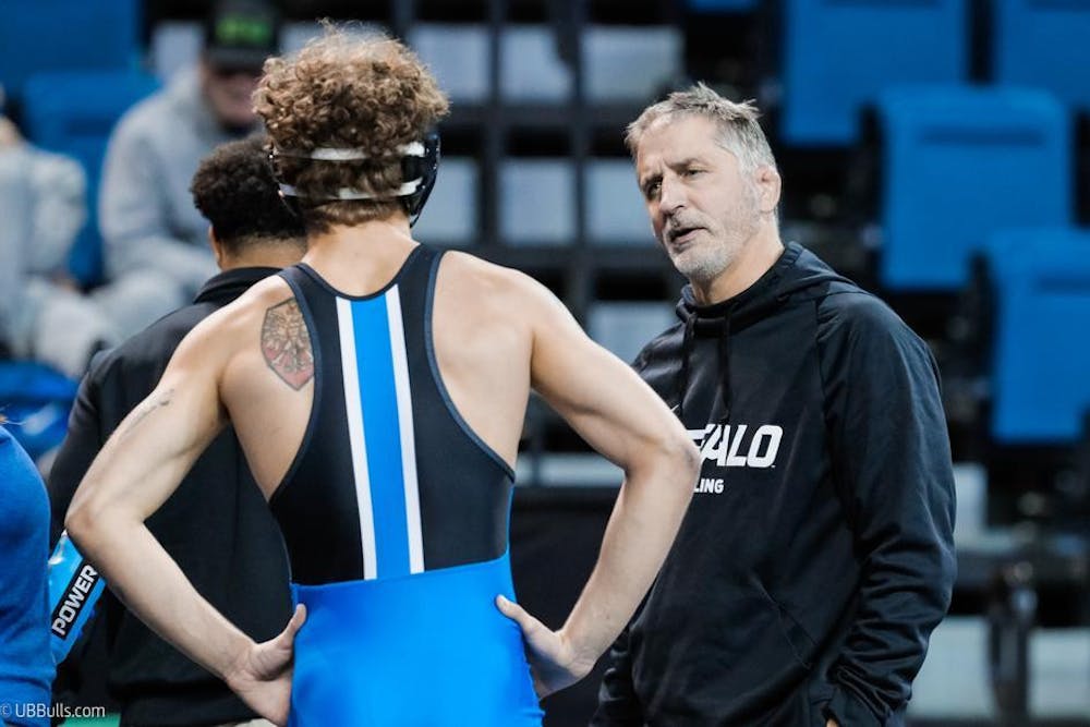 <p>UB wrestling went 10-12 overall in the 2023-24 season under Stutzman's leadership, with a 5-3 record in conference play. &nbsp;</p>