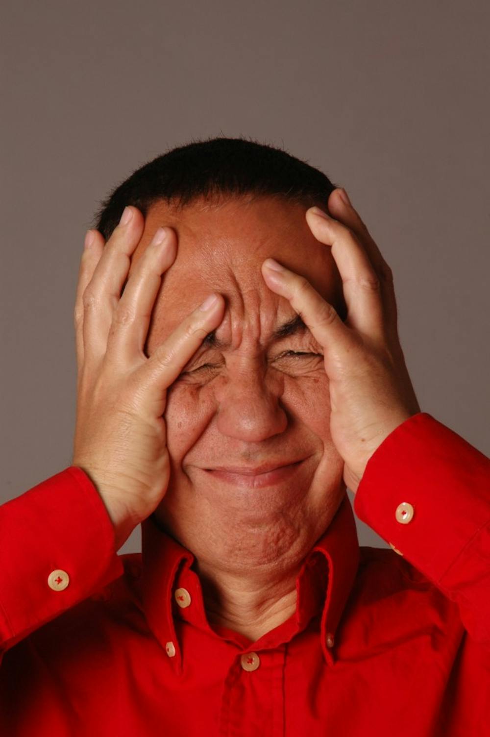 <p>Portraits of comedian Gilbert Gottfried. Gottfried will take the stage at the Helium Comedy Club in November.</p>