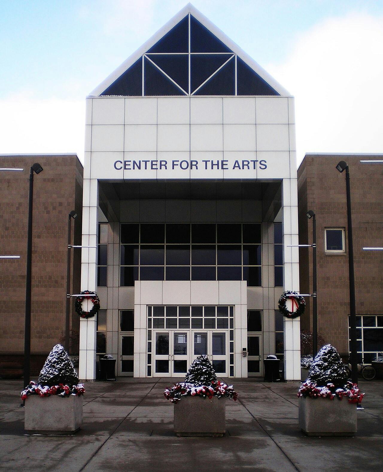 Photo of the Center for the Arts on UB's North campus.&nbsp;