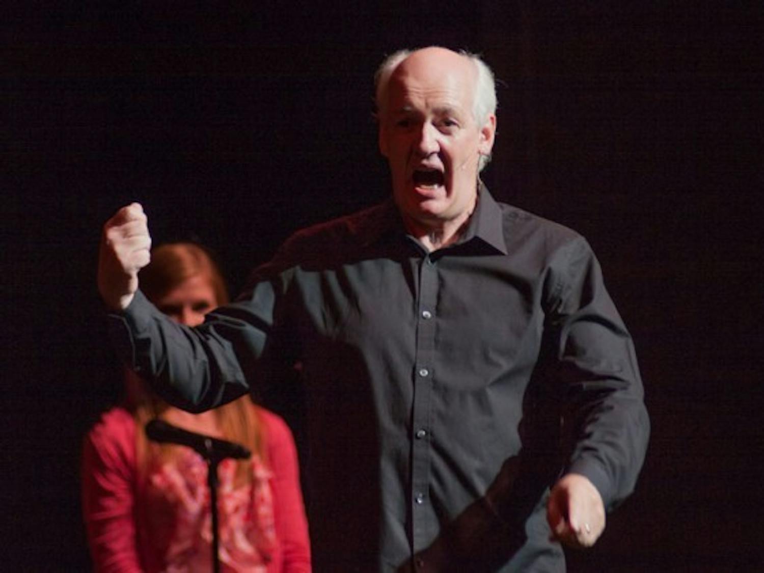Colin Mochrie (above) and Brad Sherwood performed at UB Friday.&nbsp;The Spectrum&nbsp;had the opportunity to speak with them.
Jeff Scott, The Spectrum