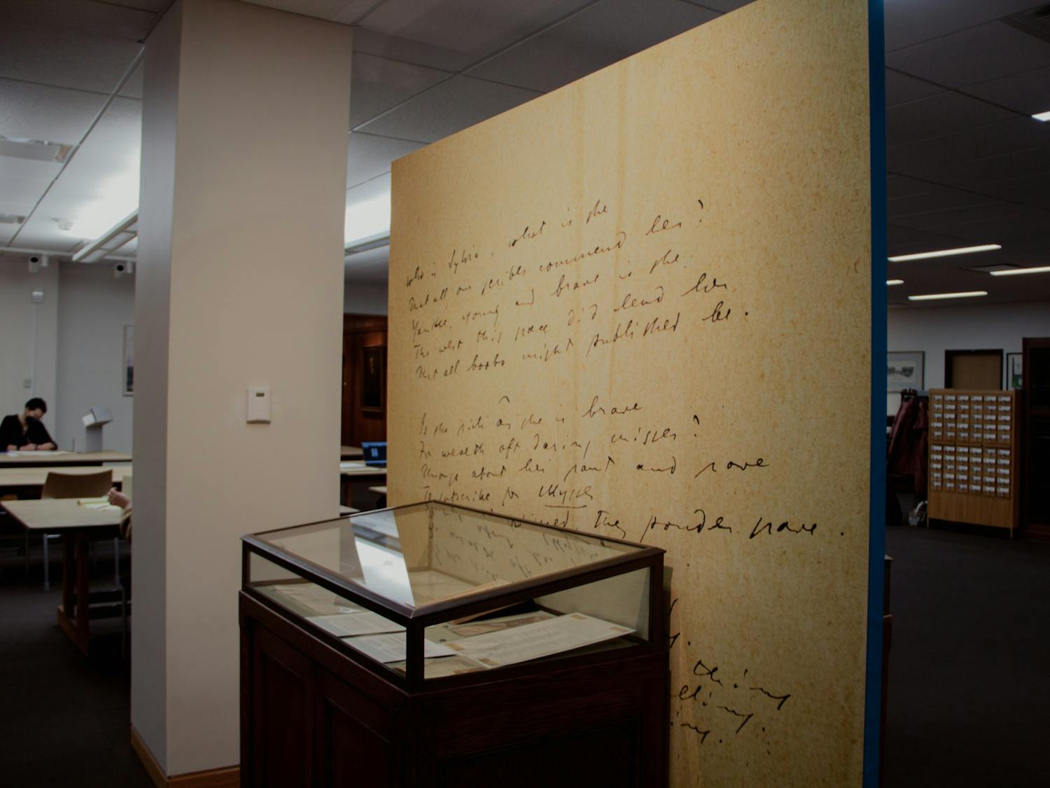 The “Pirating Ulysses” display in Special Collections includes seven items relating to Samuel Roth’s unauthorized publication of Ulysses.