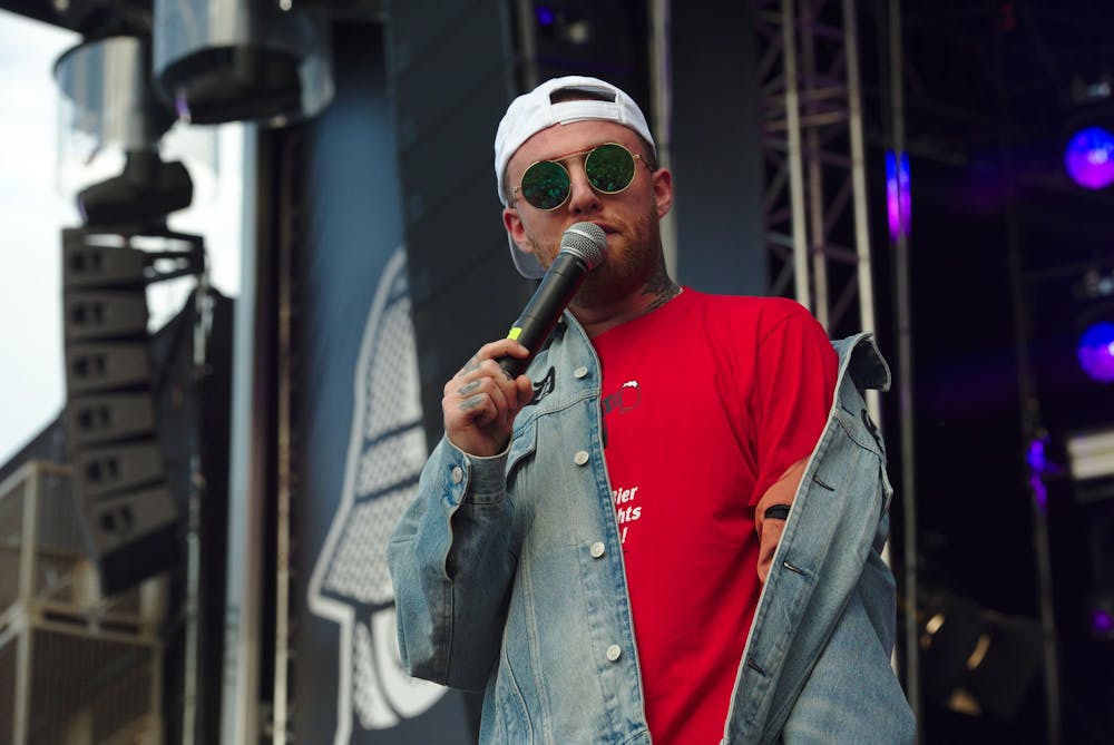 <p>The late Mac Miller performed at the Splash! Festival in 2017.</p>