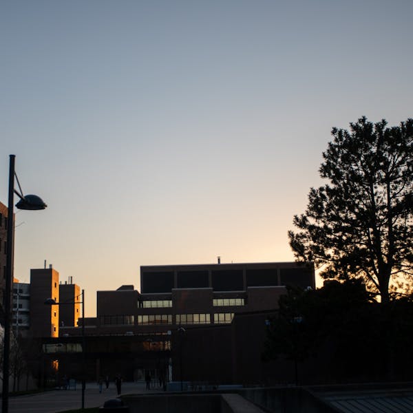Sunset on North Campus