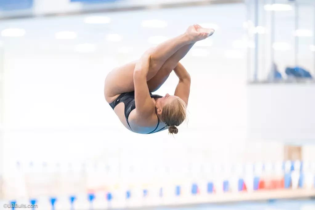 The UB dive team sent five divers to the 3-day NCAA Zone A Diving Championships, which lasted from Wednesday, March 15 to Saturday, March 22.