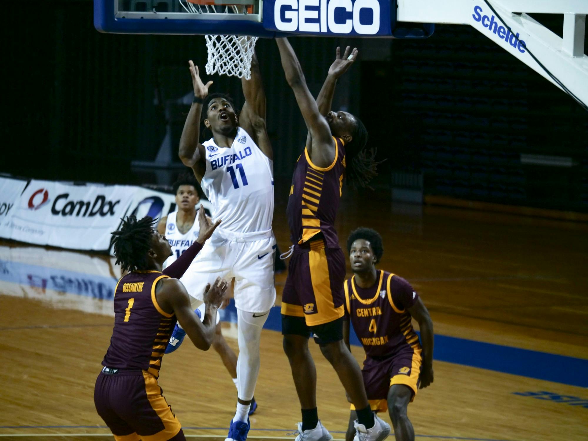UB men's basketball beat Central Michigan 85-73 on Thursday. 