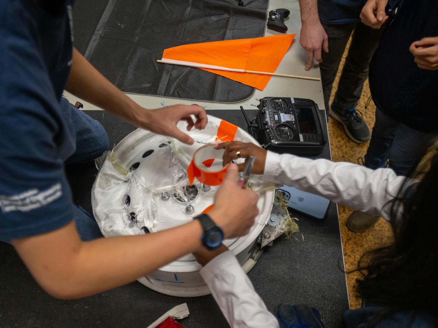 Engineering clubs on campus participated in the annual Engineering week held by the Student Association this past week. Each club held demonstrations and events throughout the week, which culminated in an explosive robot showdown at this year's Bot Wars.