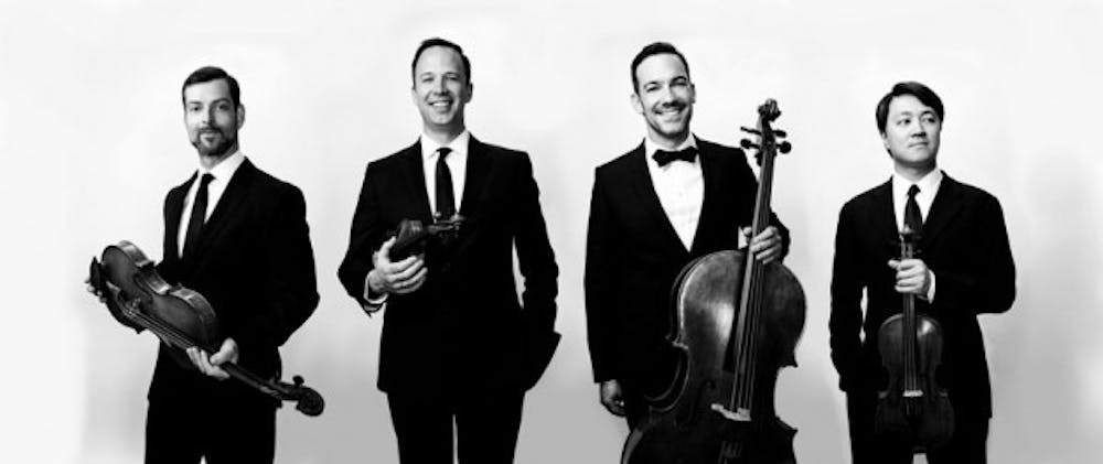 The Miro Quartet&rsquo;s performance in the Lippes Concert Hall in Slee Hall this weekend is one of many events students can attend if they need something to do with their sweetheart on campus. Saturday&rsquo;s concert starts at 7:30 p.m.&nbsp;Courtesy of Michael Carter