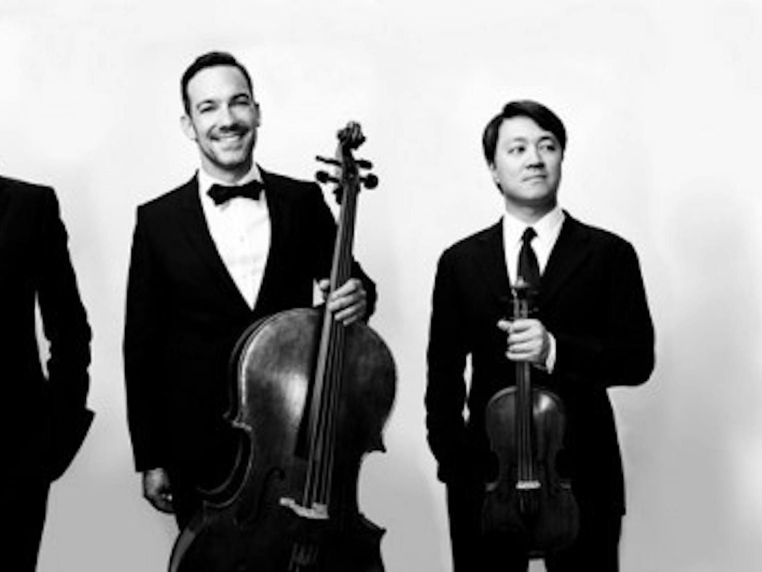 The Miro Quartet’s performance in the Lippes Concert Hall in Slee Hall this weekend is one of many events students can attend if they need something to do with their sweetheart on campus. Saturday’s concert starts at 7:30 p.m. Courtesy of Michael Carter