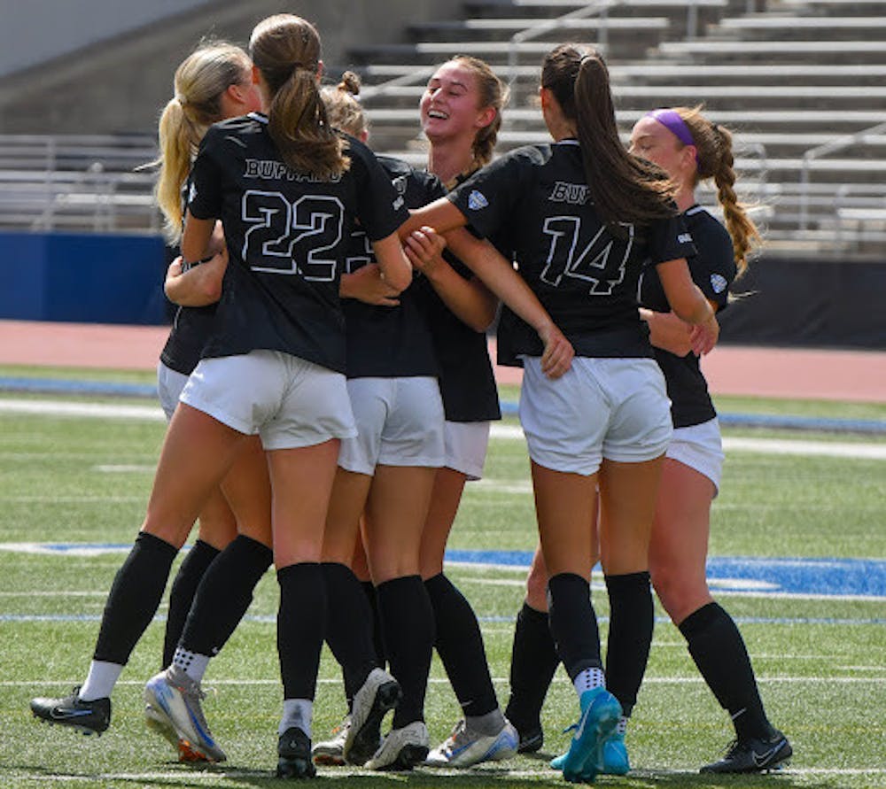 <p>The UB Women's soccer team defeated Colgate University 3-0 on Sunday.</p>