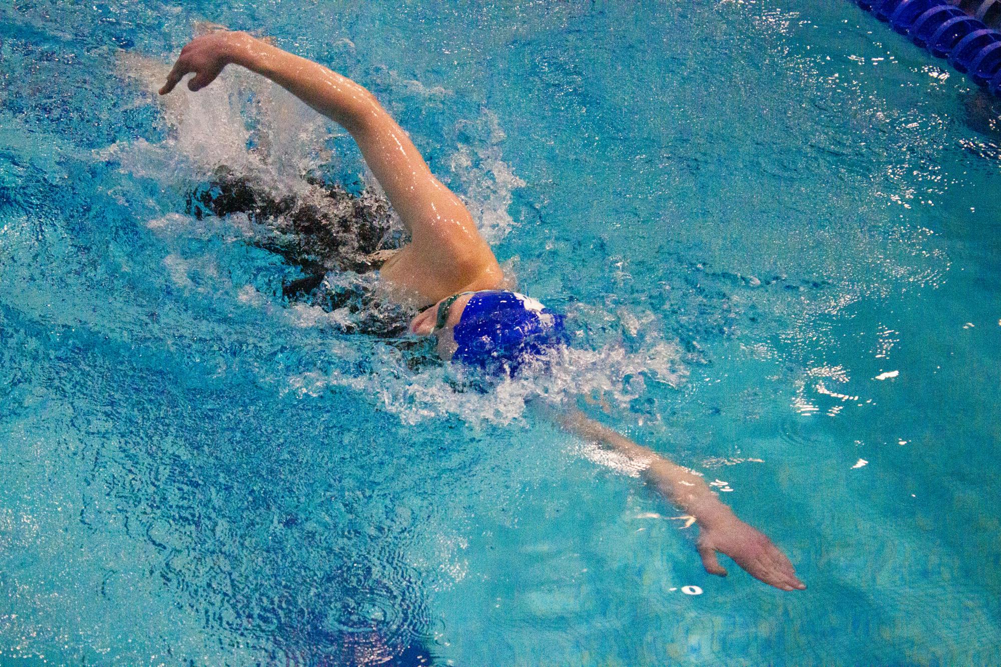 Over the course of a four day competition hosted by UB, several swimmers set personal and program records.