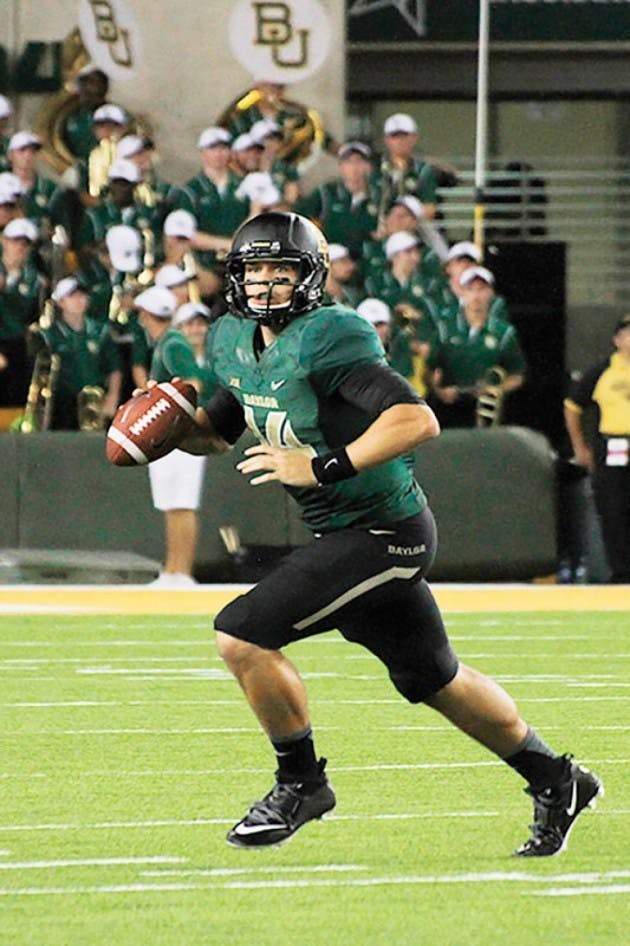 Baylor senior quarterback Bryce Petty will play Friday against the Bulls after missing the Bears&#39; last game due to a back injury. Skye Duncan, Baylor Lariat Photographer&nbsp;