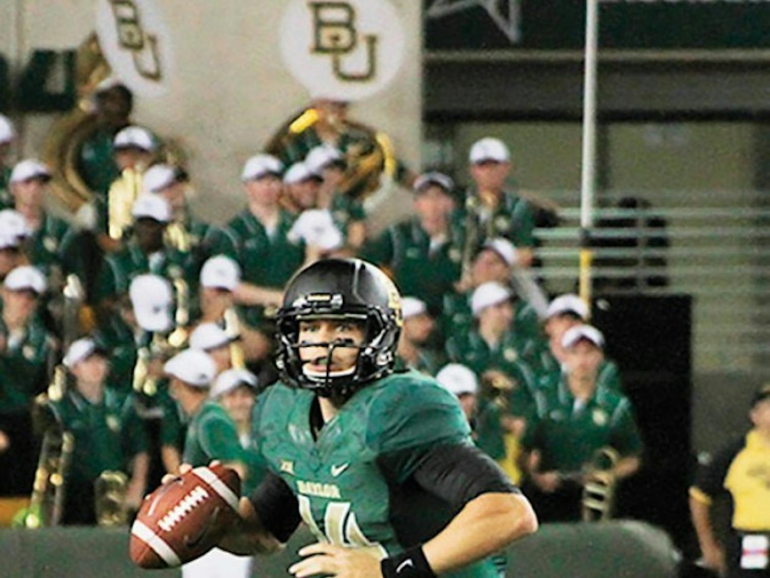 Baylor senior quarterback Bryce Petty will play Friday against the Bulls after missing the Bears&#39; last game due to a back injury. Skye Duncan, Baylor Lariat Photographer&nbsp;