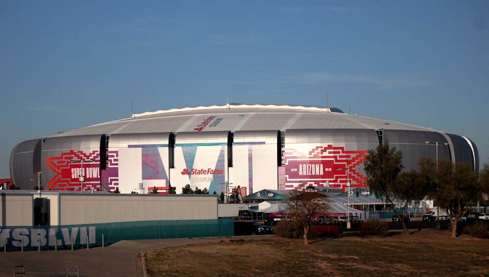 <p>Super Bowl LVII will be held at State Farm Stadium in Phoenix, Arizona this Sunday.&nbsp;</p>