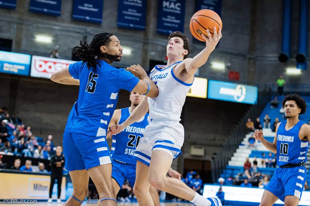 UB men’s basketball beat the Fredonia State Blue Devils 87-78 on Friday.