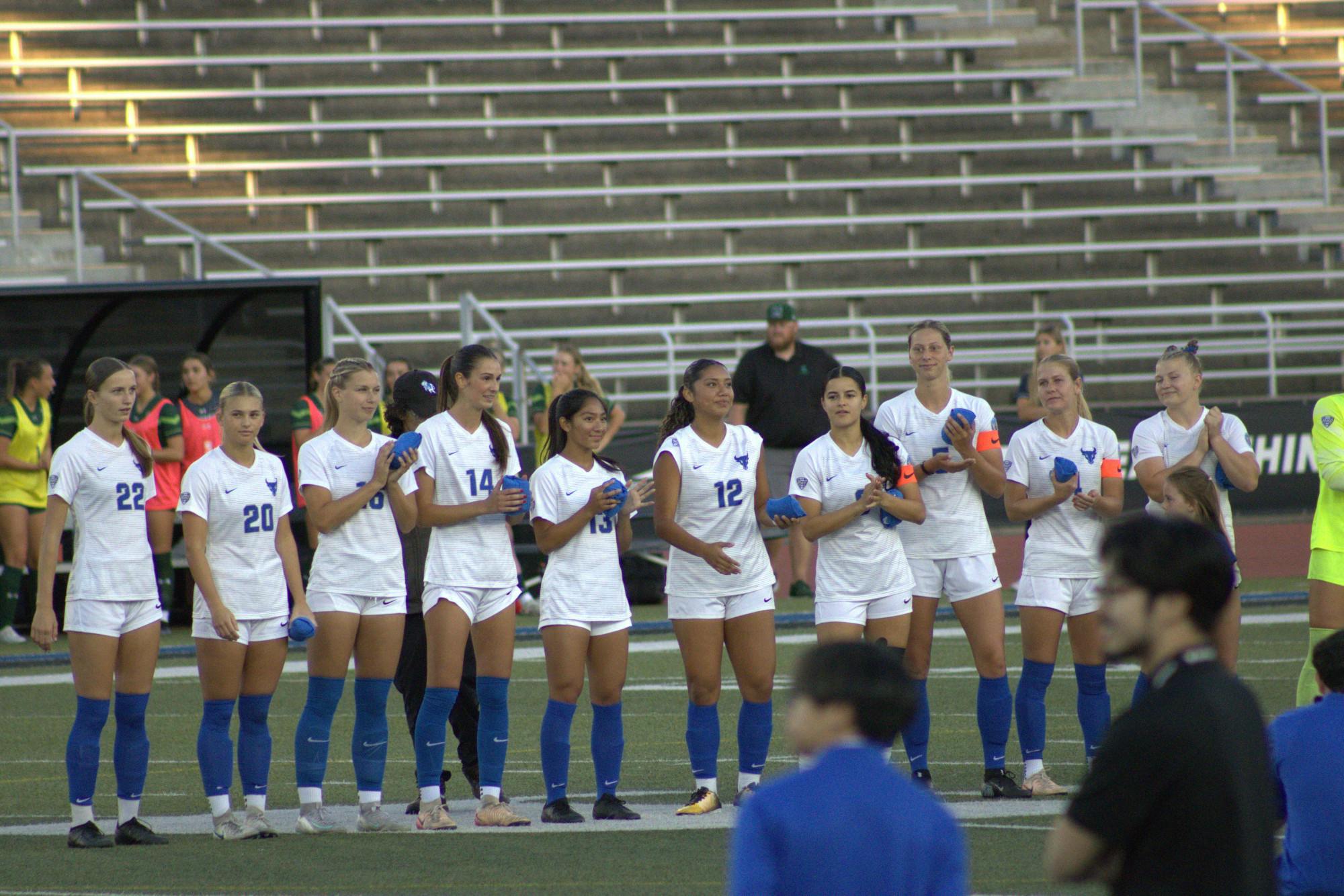 The UB Women's Soccer team.