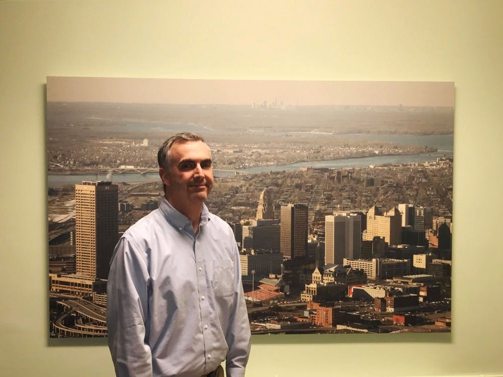 Keith McShea was once in the classroom at UB taking journalism courses. Now, he is the deputy sports editor for The Buffalo News, and an adjunct professor at UB teaching the students what he once learned as a young journalist.