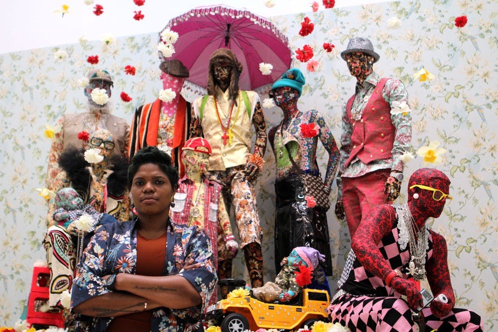 <p>Jamaican-born artist Ebony G. Patterson&nbsp;sat down with <em>The Spectrum</em> to discuss her display in the Center for the Arts.&nbsp;</p>