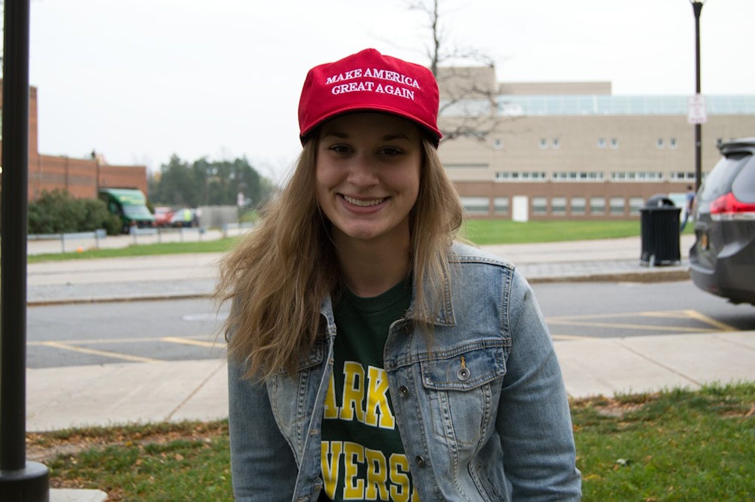 Jennie Gibson, a sophomore communication major, said she will be voting for Republican presidential candidate Donald Trump on Nov. 8. She said she will not dwell on Trump’s comments toward women but will focus on his platform.