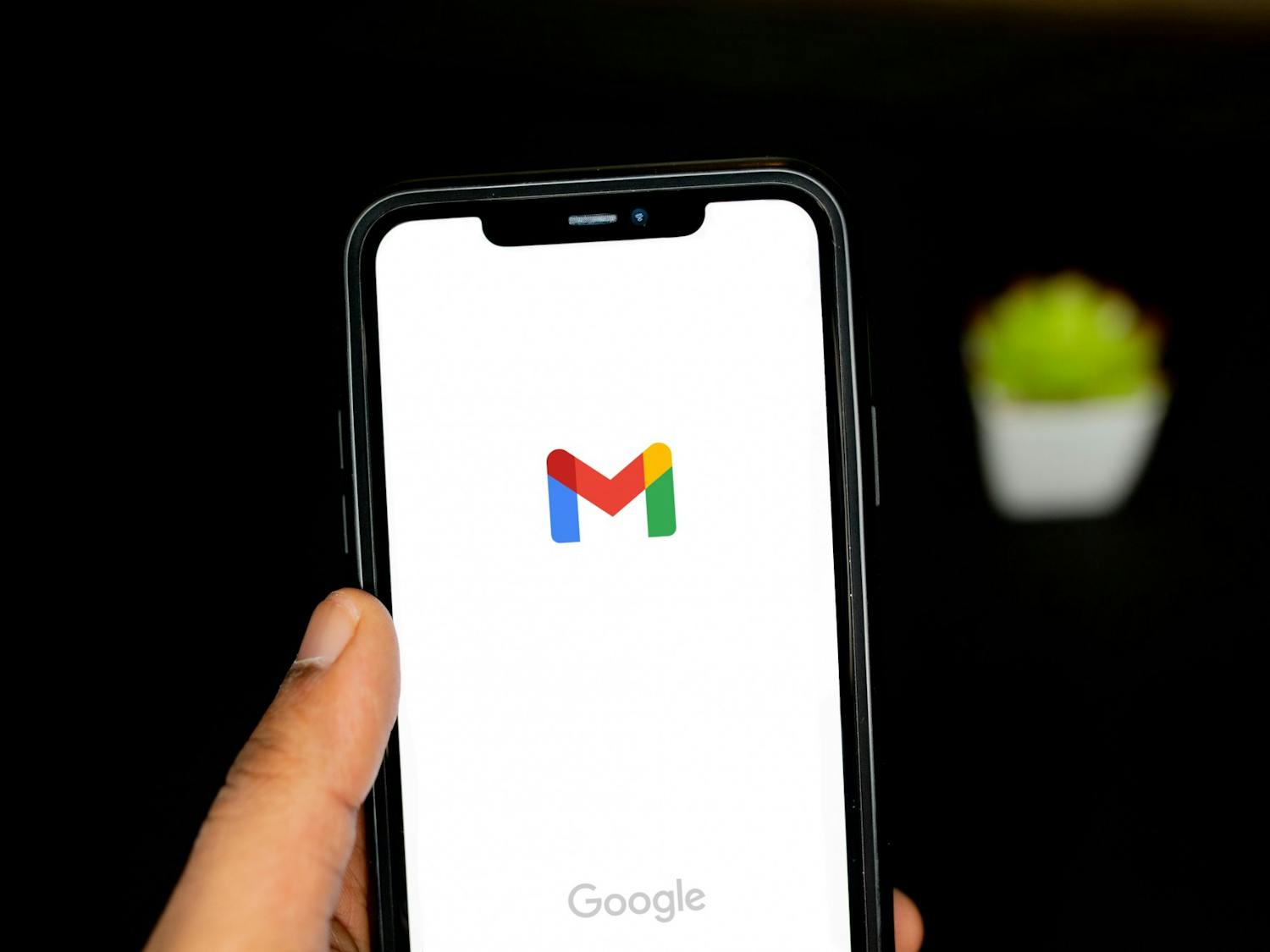 The Gmail app, for iOS.