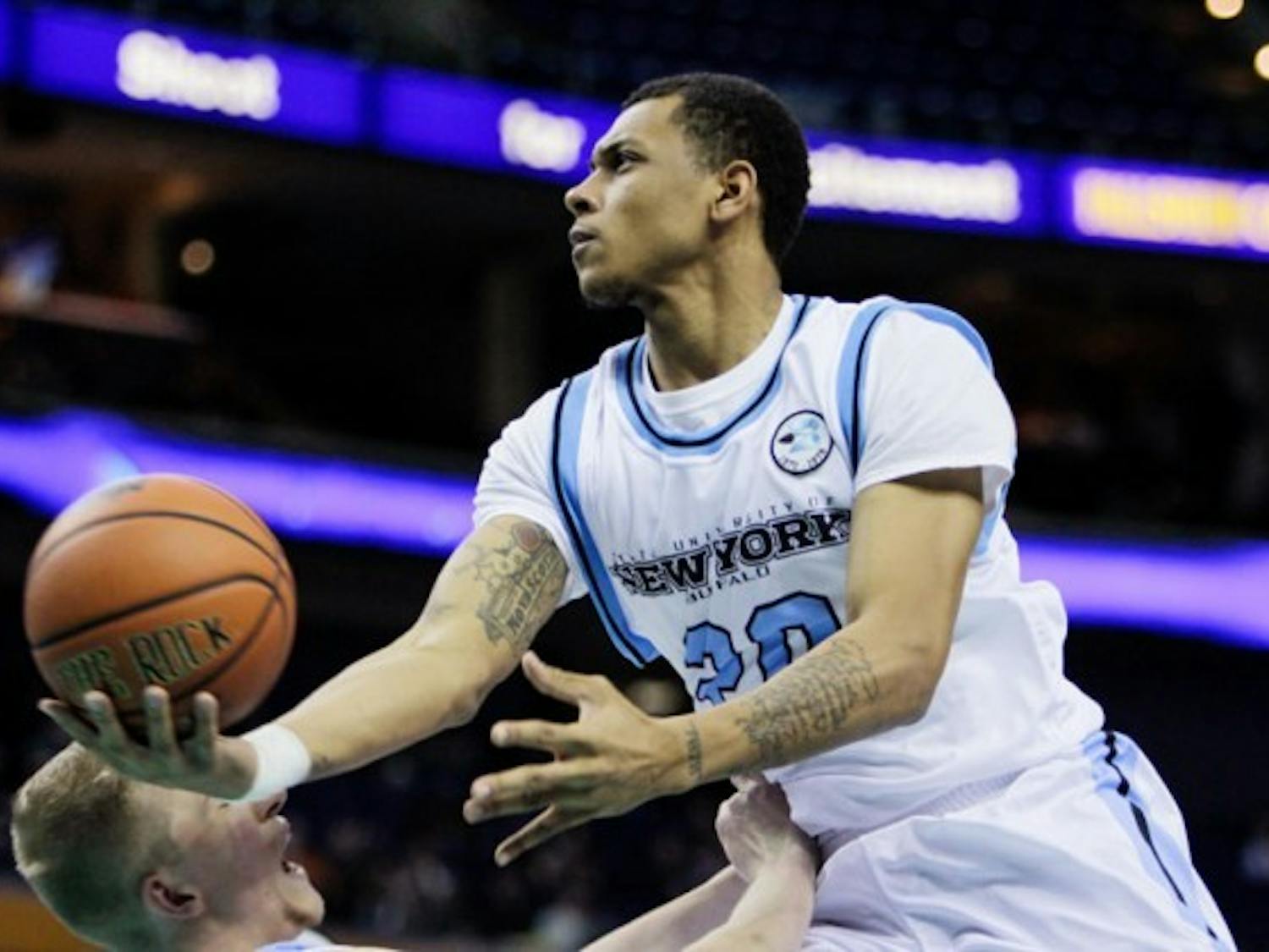 Freshman guard Lamonte Bearden scored a career-high 23 points in a 72-57 victory over Canisius this past Saturday. Chad Cooper, The Spectrum 