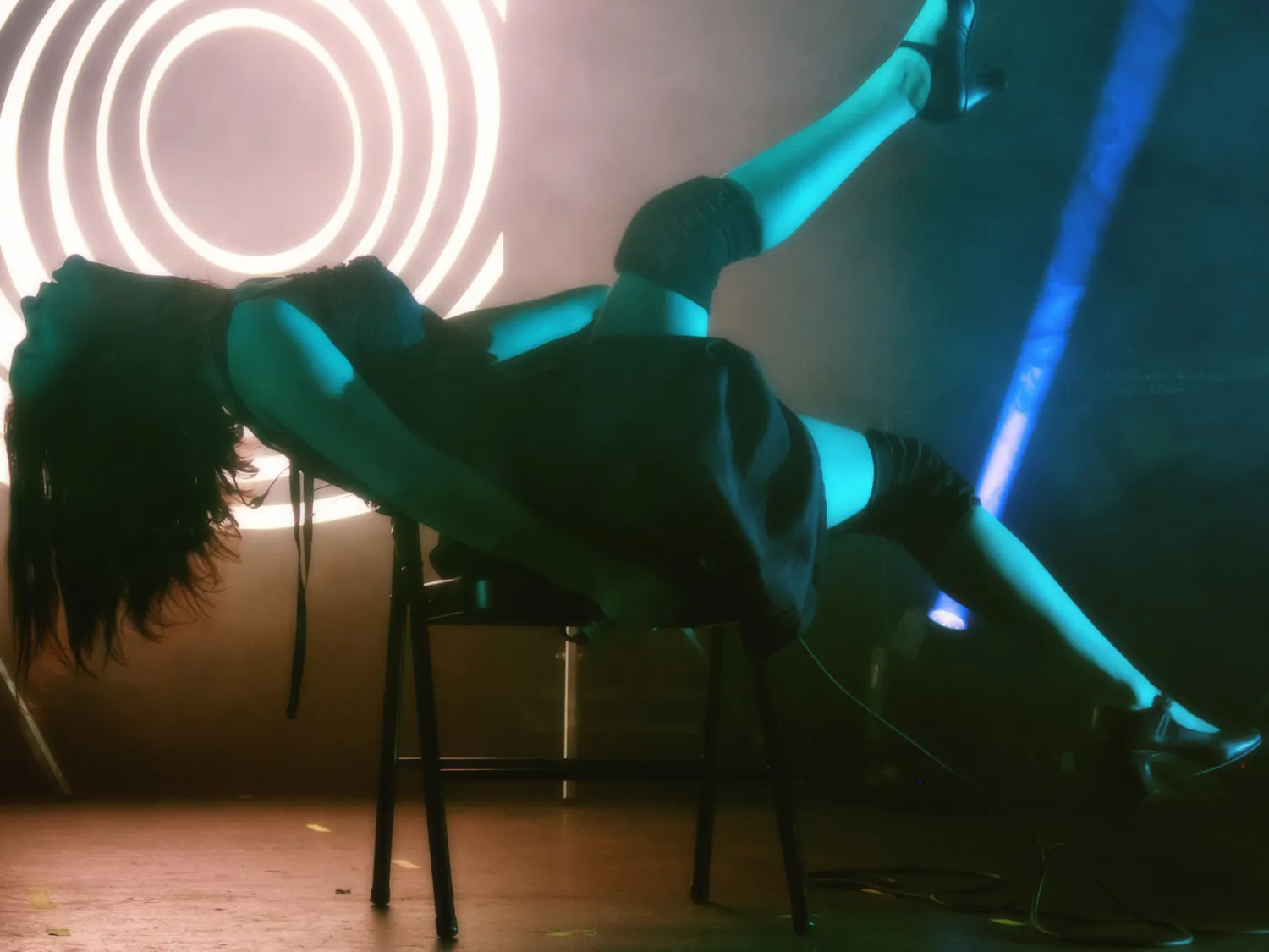 Mitski performs onstage in October 2018. Her newest album, “Laurel Hell,” came out last week.