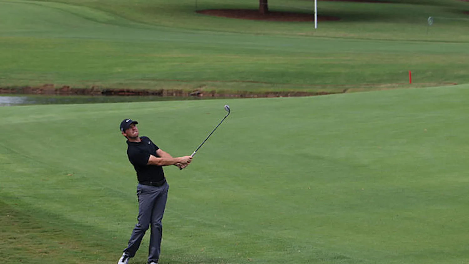 Rory McIlroy during practice rounds at the 2015 TOUR Championship.