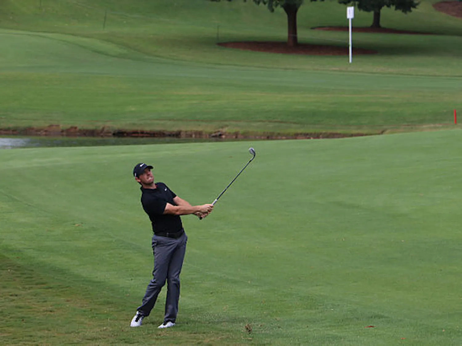 Rory McIlroy during practice rounds at the 2015 TOUR Championship.