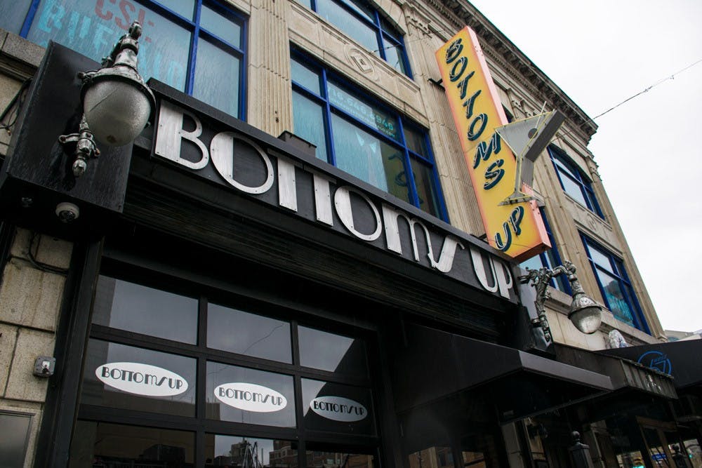 <p>Bottoms Up is located at 69 W Chippewa Street in Downtown Buffalo. Bottoms Up has been criticized recently for allegedly racist behavior.</p>