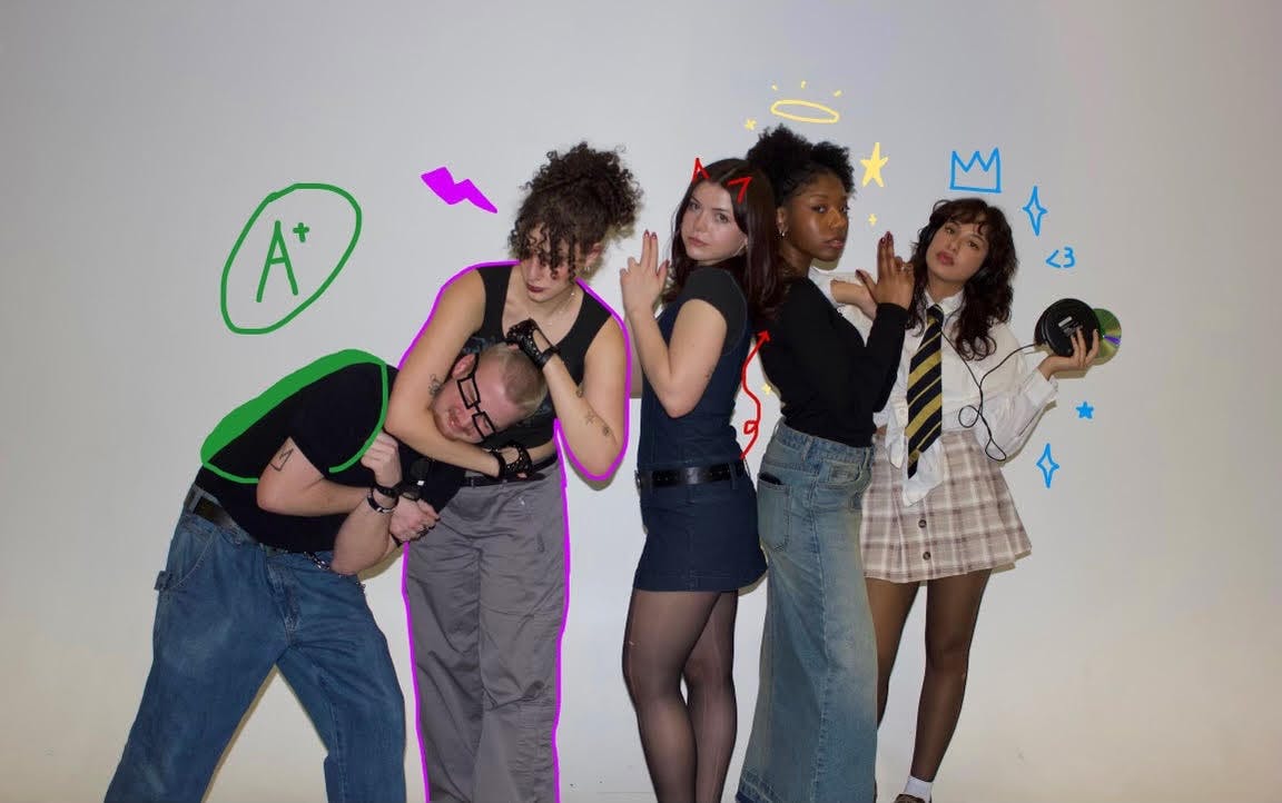 The 411 Club held a photoshoot in the CFA as one of their first official events.