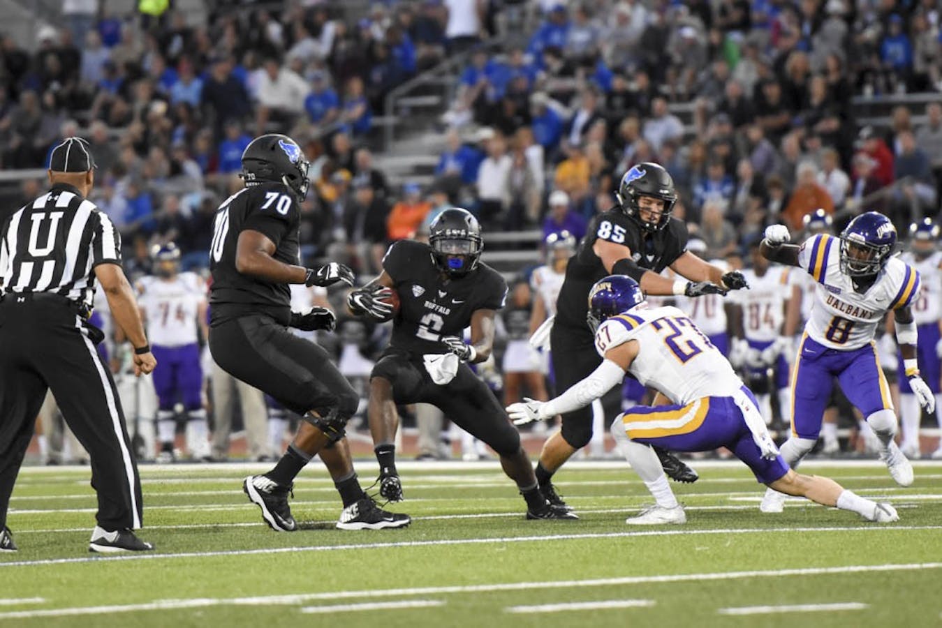 UB Bulls drop opening game to Albany 22-16 - The Spectrum