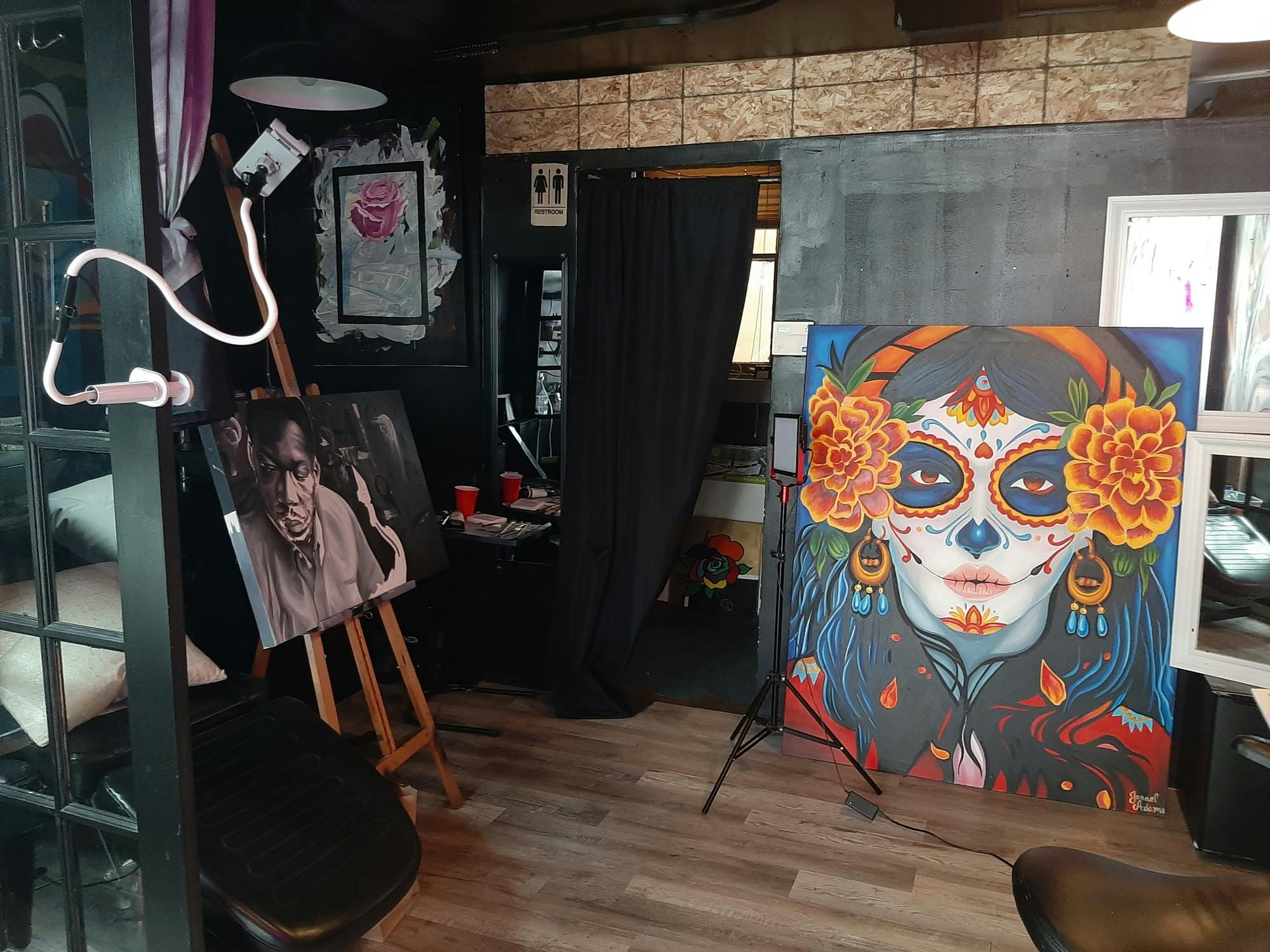 Jarael Adams owns The Ink Gallery and Paint the Town, two businesses in Buffalo.&nbsp;