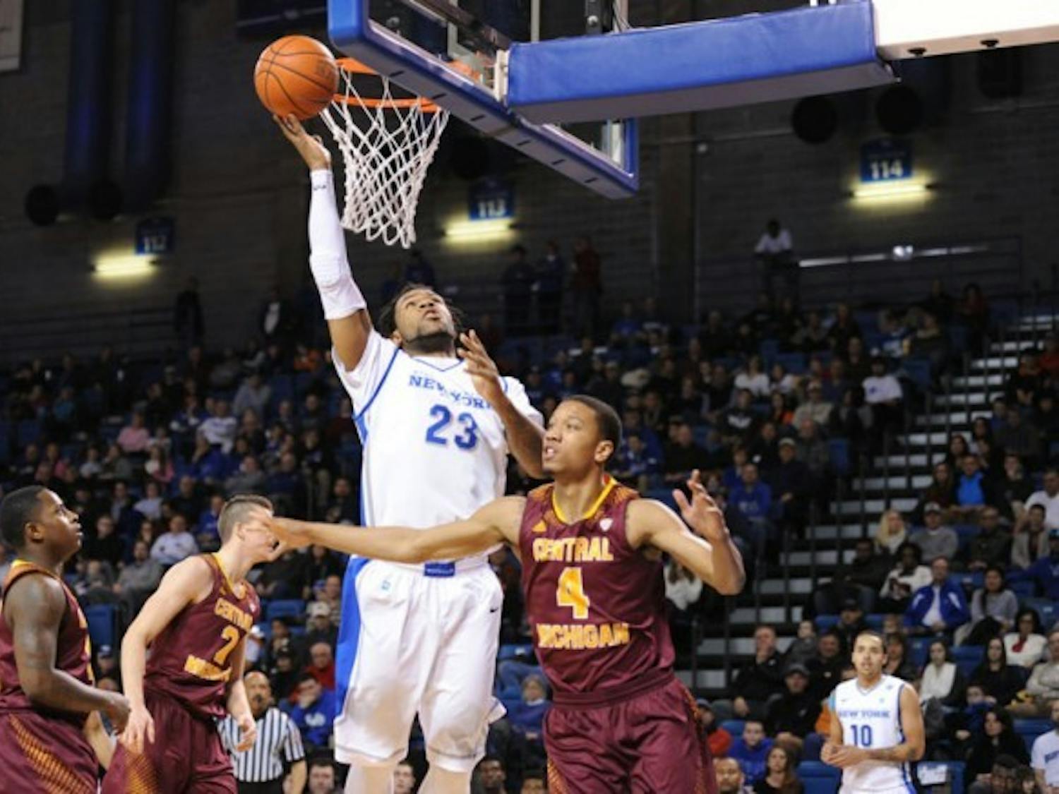 Junior forward Justin Moss was named as a candidate for the first-ever Karl Malone Award, which recognizes the best power forward in the country. Yusong Shi, The Spectrum