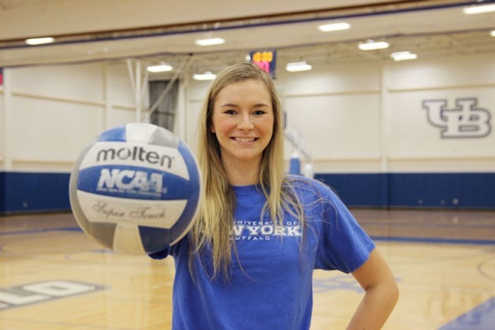 Staller took the court for the first time this season since a devastating knee injury sidelined her for two full seasons.&nbsp;Cletus Emokpae, The Spectrum