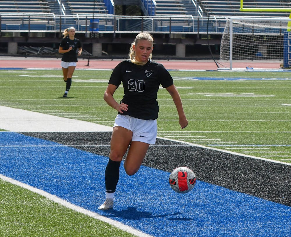 <p>Bulls women's soccer player Carolyn Hinkle</p>