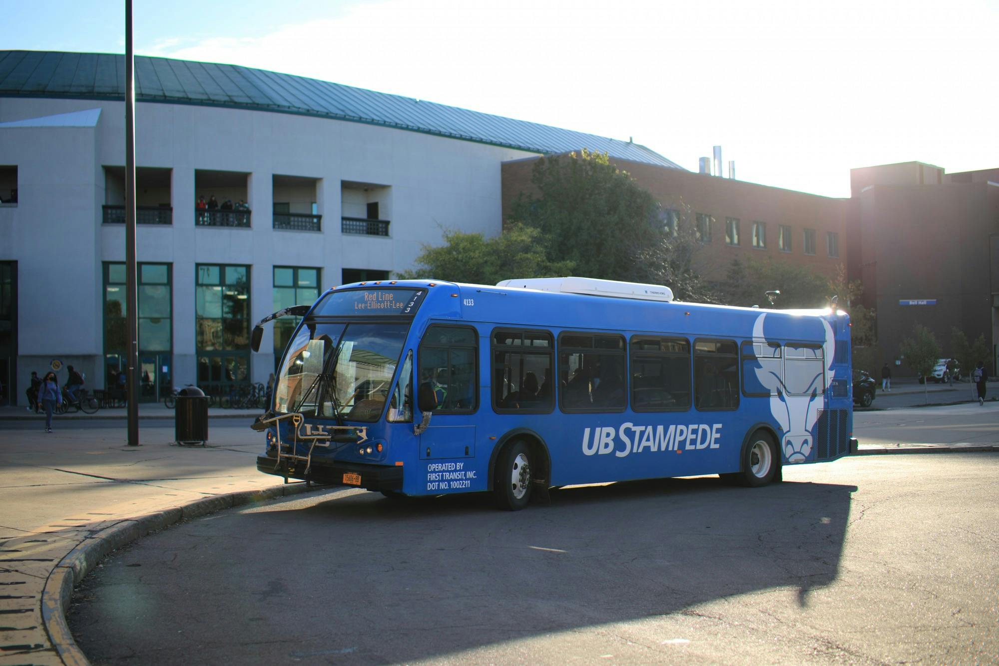 The shuttle route to the new Health Services Center stops at the Student Union, Flint Loop and the Service Center Road bus shelter.&nbsp;