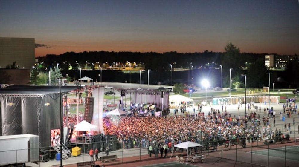 Despite complaints about overcrowding by many students who attended this year&rsquo;s Fall Fest, UB Police and the SA say they were prepared for what wound up being a relatively calm event. Chad Cooper, The Spectrum