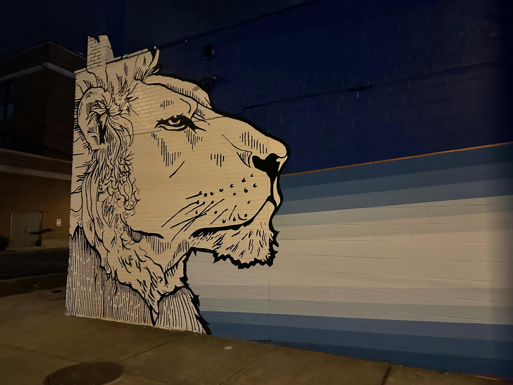 An Eat Off Art Mural near the intersection of East Amherst Street and Bailey Avenue in Buffalo.