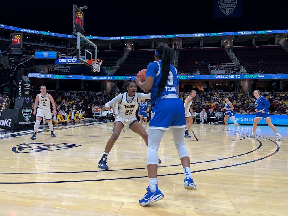 <p>Women’s basketball fell just short to No. 1 seed Toledo in the first round of the MAC Tournament Wednesday.&nbsp;</p>